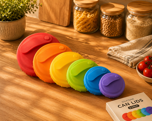 Reusable Silicone Can & Bottle Lids – Soda, Beer & Cola Seal Caps (Set)