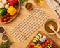 Stainless Steel BBQ Skewer Set – Reusable Grill Forks for Air Fryer & Barbecue