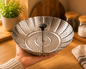 Foldable Stainless Steel Steamer Basket – Expandable Vegetable & Food Steamer