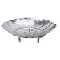 Foldable Stainless Steel Steamer Basket – Expandable Vegetable & Food Steamer