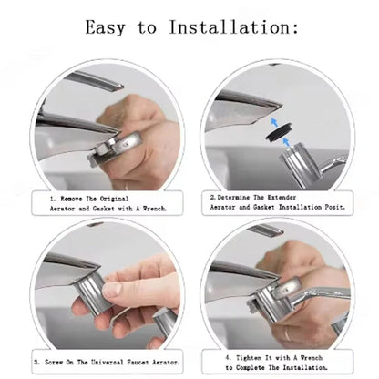 360° Swivel Faucet Extender