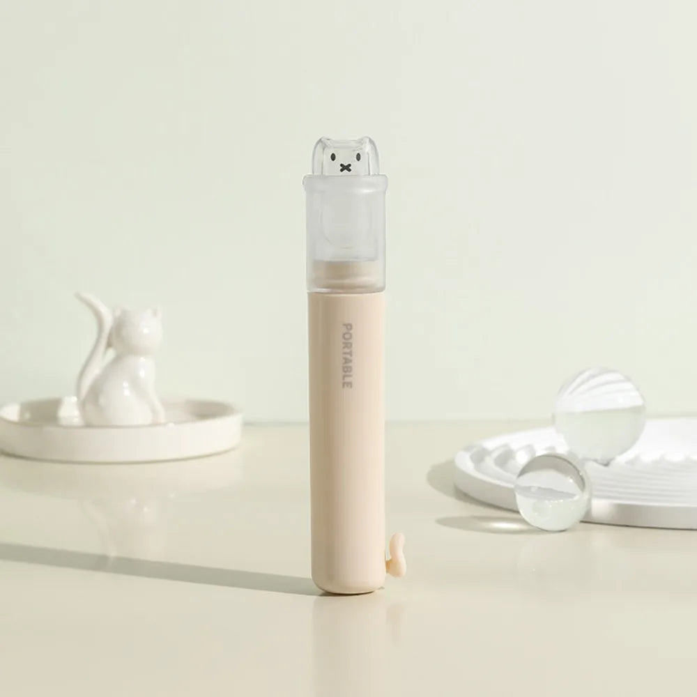 2-in-1 Foldable Travel Toothbrush with Toothpaste Dispenser