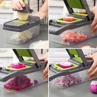5-in-1 Vegetable Chopper & Slicer