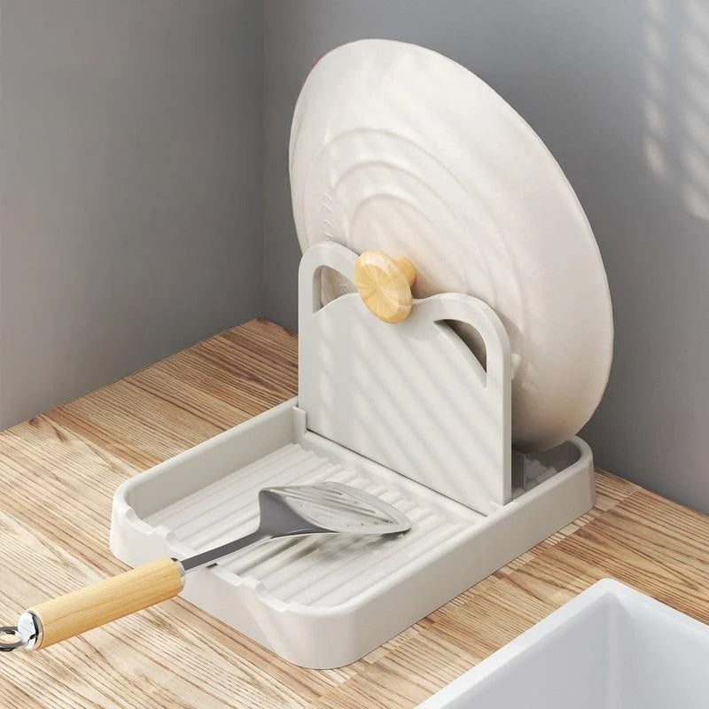 Pot & Pan Lid Holder Rack