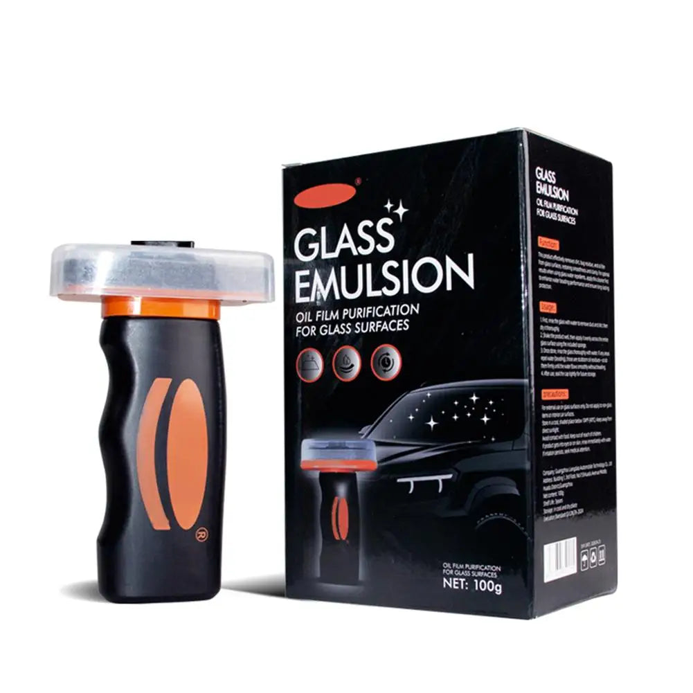 Glass Oil Film Cleaning Brush – Car & Home Windshield Cleaner, Anti-Fog