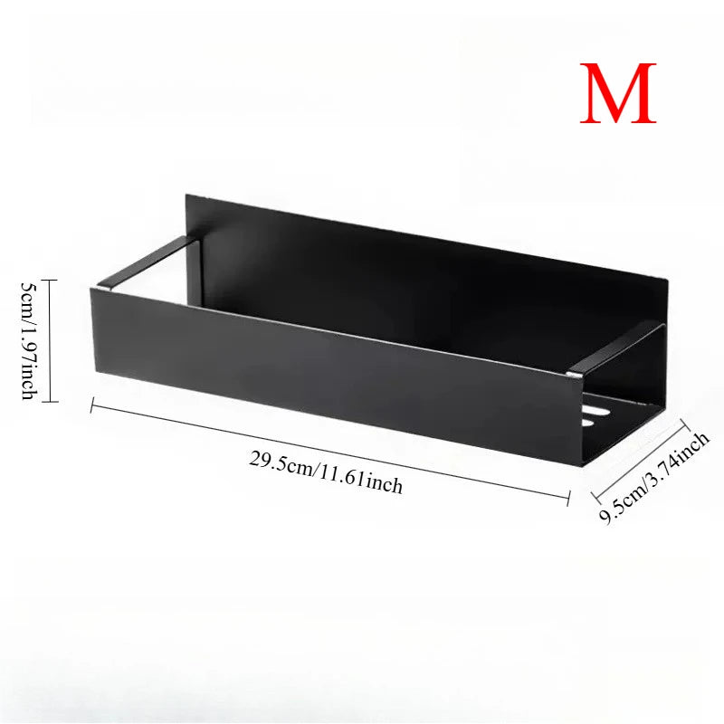 Magnetic Refrigerator Spice Rack – No-Drill Hanging Storage Shelf