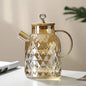 Glass Teapot with Filter Button