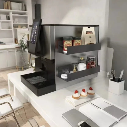 Magnetic Refrigerator Spice Rack – No-Drill Hanging Storage Shelf